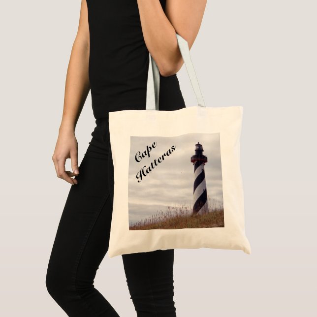 Cape Hatteras Lighthouse Tote Bag (Front (Product))