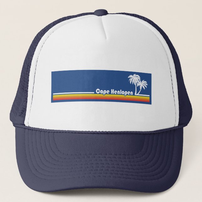  Cape Henlopen Delaware Trucker Hat (Front)