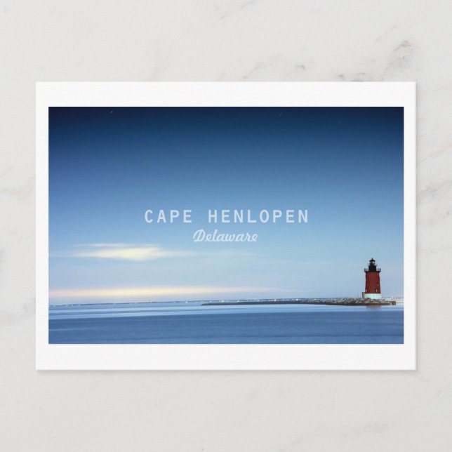Cape Henlopen. Postcard (Front)