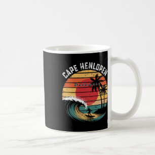 Cape Henlopen State Park Delaware Beach Surfing Coffee Mug