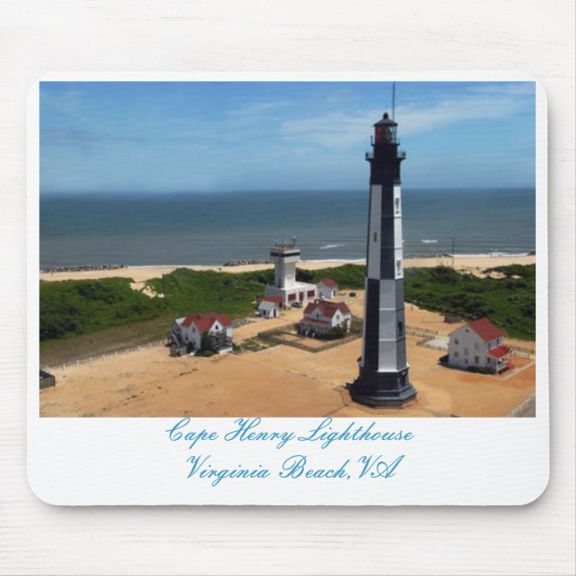 Cape Henry Lighthouse Mouse Pad (Front)