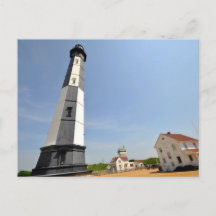 Cape Henry Lighthouse with White Fence Va. Beach