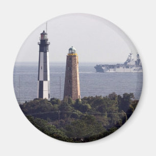 Cape Henry Lighthouses Magnet