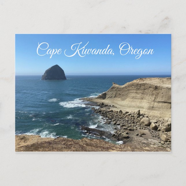 Cape Kiwanda Oregon  Postcard (Front)
