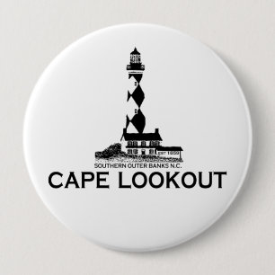 Cape Lookout. 10 Cm Round Badge