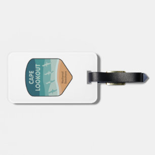 Cape Lookout National Seashore Seagulls Luggage Tag