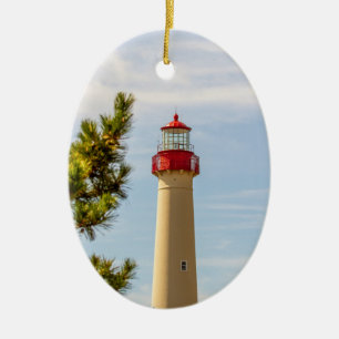 Cape Mat Lighthouse Ceramic Tree Decoration