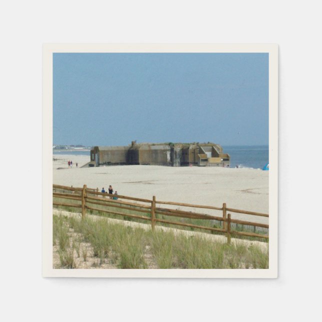 Cape May Bunker Napkin (Front)