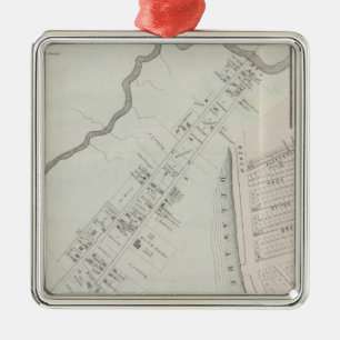 Cape May City and Sea Grove, New Jersey Metal Tree Decoration