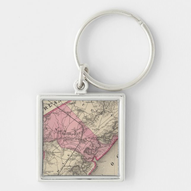 Cape May County, NJ Key Ring (Front)