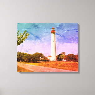 Cape May Lighthouse Canvas Print