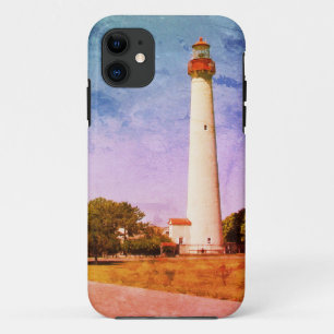 Cape May Lighthouse Canvas Print Case-Mate iPhone Case