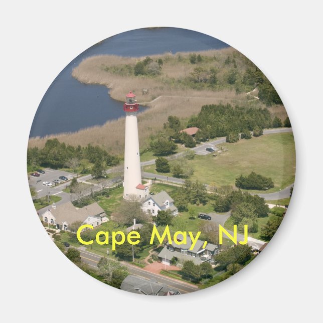 Cape May Lighthouse, Cape May, NJ Magnet (Front)
