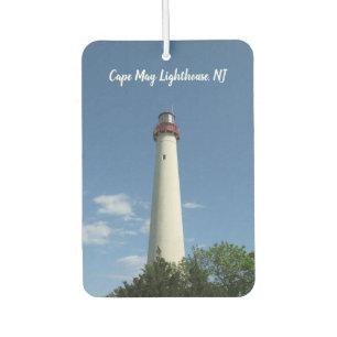 Cape May Lighthouse Coastal Car Air Freshener