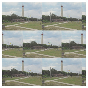 Cape May Lighthouse Fabric