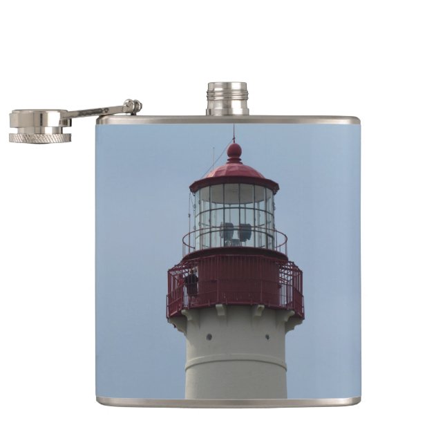 Cape May Lighthouse Hip Flask (Opened)