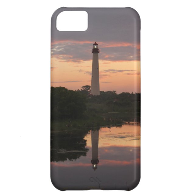 Cape May Lighthouse iphone case (Back)