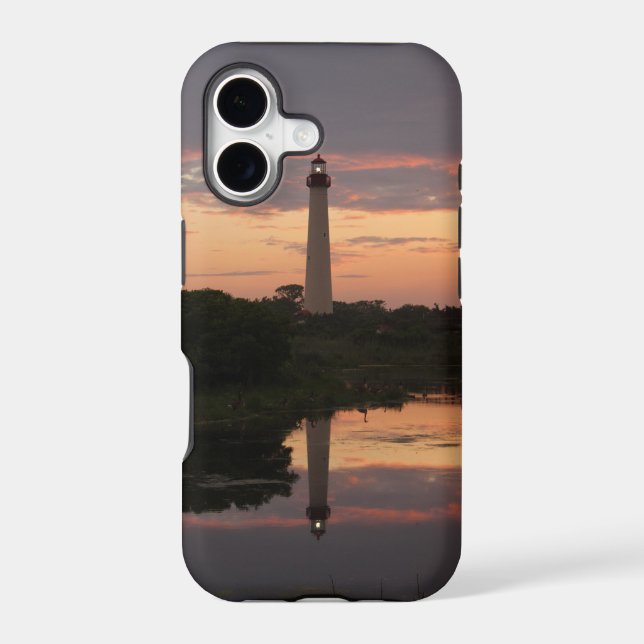 Cape May Lighthouse iphone case (Back)