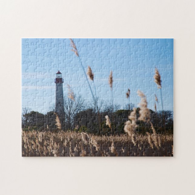 Cape May lighthouse Jigsaw Puzzle (Horizontal)