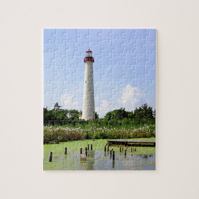 Cape May Lighthouse Jigsaw Puzzle (Vertical)