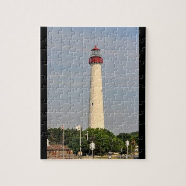 Cape May Lighthouse Jigsaw Puzzle (Vertical)