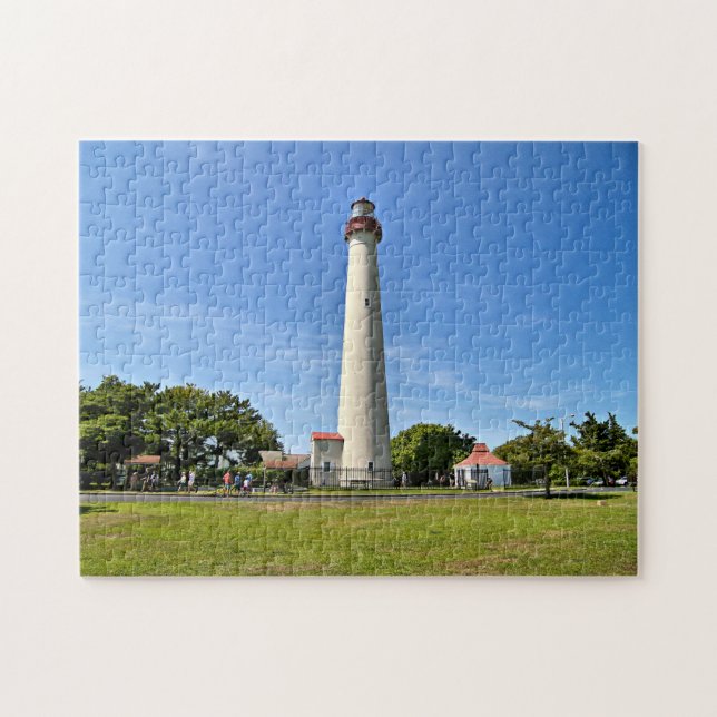 Cape May Lighthouse, New Jersey Jigsaw Puzzle (Horizontal)