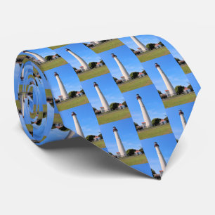 Cape May Lighthouse, New Jersey Mens Tie
