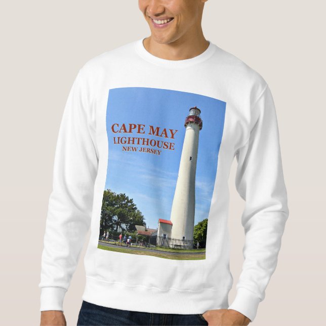 Cape May Lighthouse, New Jersey Sweatshirt (Front)