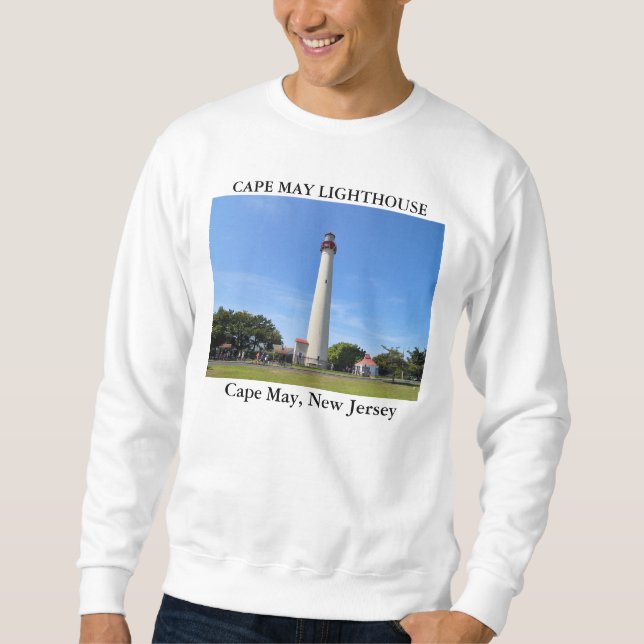 Cape May Lighthouse, New Jersey Sweatshirt (Front)