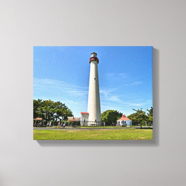 Cape May Lighthouse, New Jersey Wrapped Canvas (Front)
