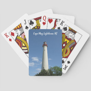 Cape May Lighthouse NJ East Coast Playing Cards