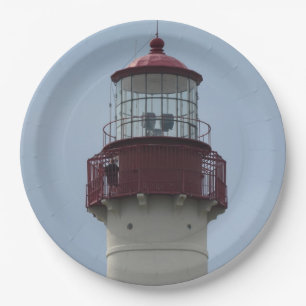 Cape May Lighthouse Paper Plate