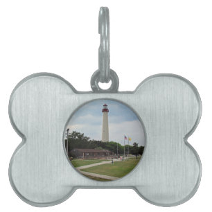 Cape May Lighthouse Pet Name Tag