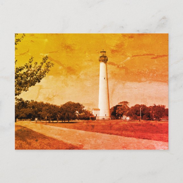 Cape May Lighthouse Postcard (Front)