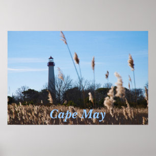 Cape May lighthouse Poster