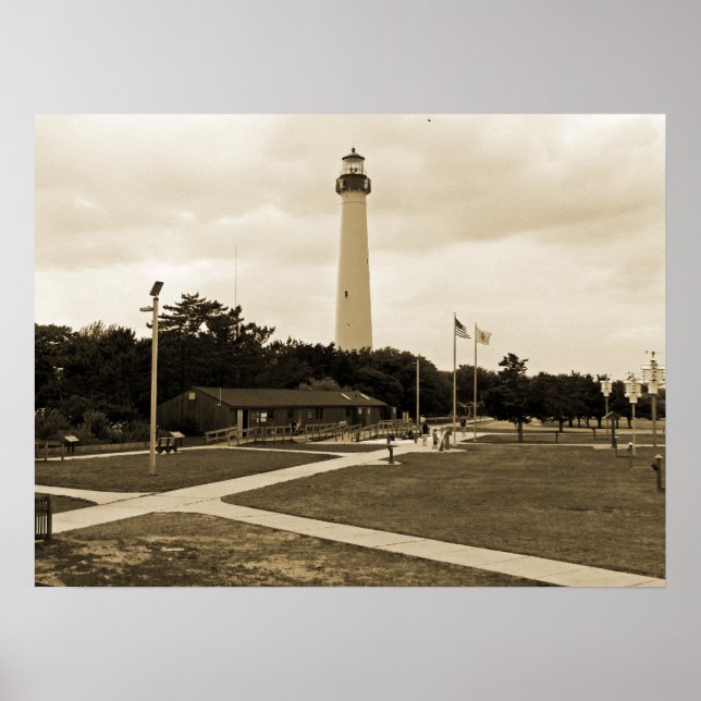 Cape May Lighthouse Poster (Front)