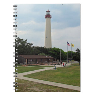 Cape May Lighthouse Spiral Notebook