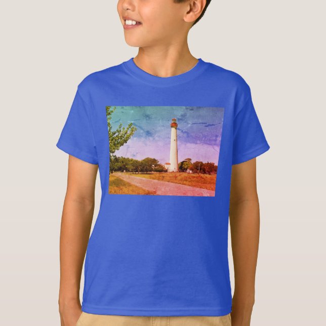 Cape May Lighthouse  T-Shirt (Front)