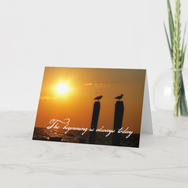 CAPE MAY MORNING Greeting Card (Front)