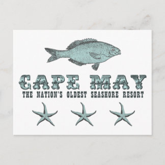 Cape May Nation's Oldest Seashore Resort Postcard