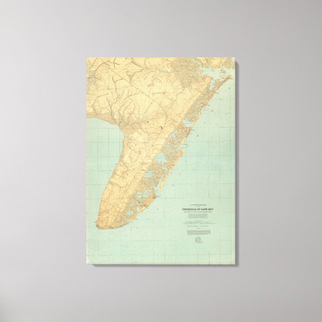 Cape May, New Jersey Canvas Print (Front)