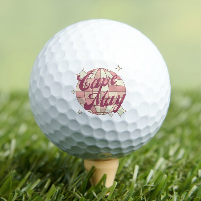Cape May New Jersey golfing holiday course Golf Balls (Creator Uploaded)