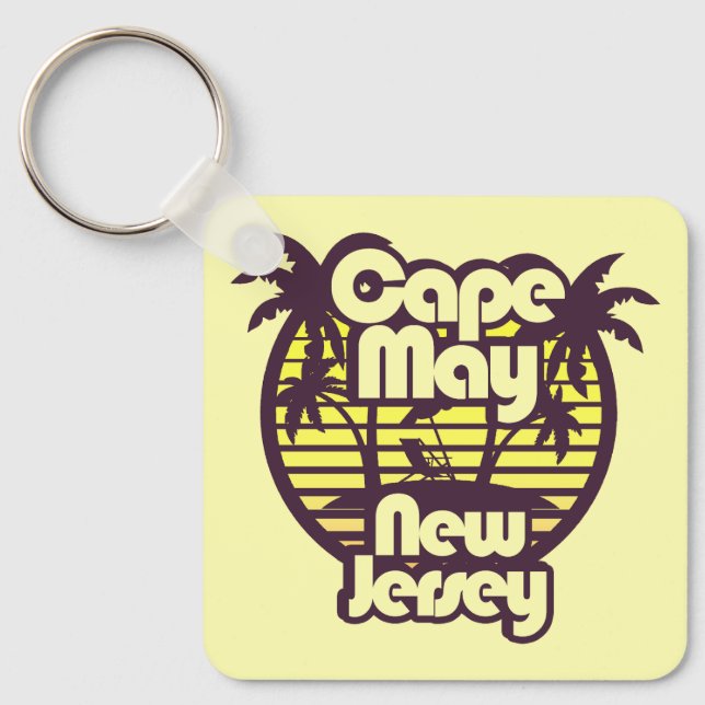 Cape May,New Jersey Key Ring (Front)