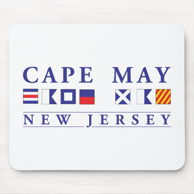 Cape May New Jersey Mouse Pad (Front)
