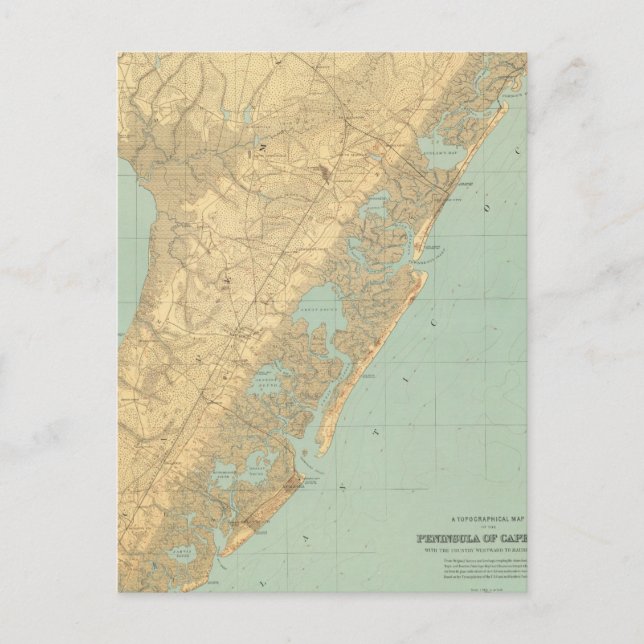 Cape May, New Jersey Postcard (Front)