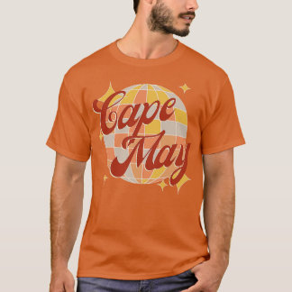Cape May New Jersey Retro Vintage Party T-Shirt