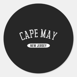 Cape May Nj Clic Cape May New Jersey _1  Classic Round Sticker