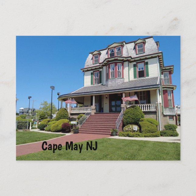 Cape May NJ Postcard (Front)