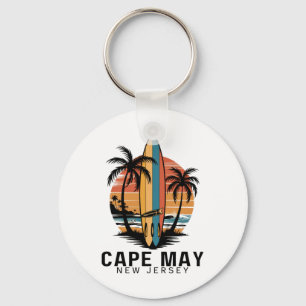 Cape May Point State Park New Jersey Surfing Surfe Key Ring