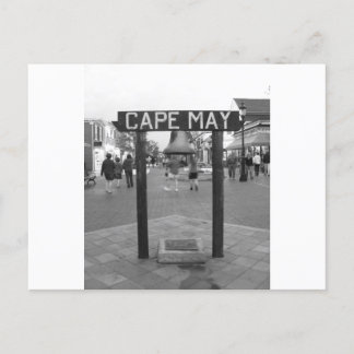 Cape May * Sign Postcard